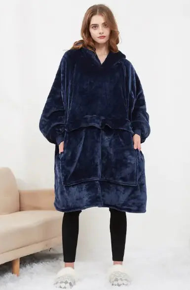 Heated Wearable Blanket Hoodie | Cozy, On-Demand Warmth for Everyday Comfort