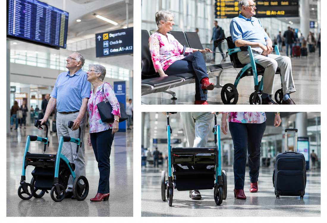 Can You Take a Rollator on an Airplane? A Complete Travel Guide