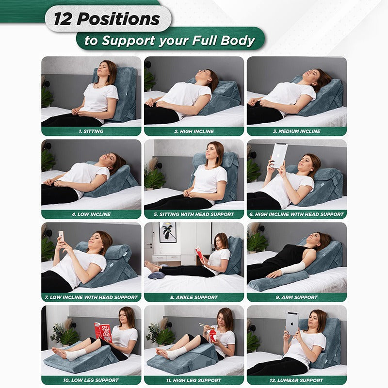 Adjustable Triangle Memory Foam Pillow