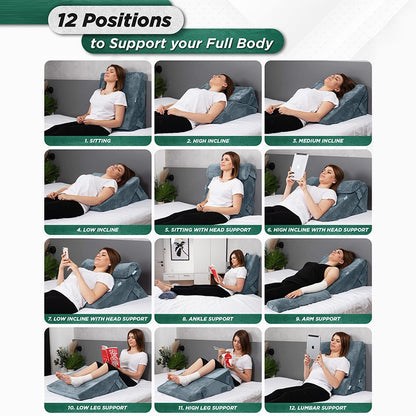 Adjustable Triangle Memory Foam Pillow