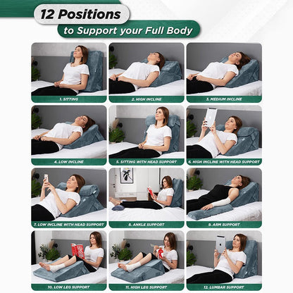 Adjustable Triangle Memory Foam Pillow – alternate view 6