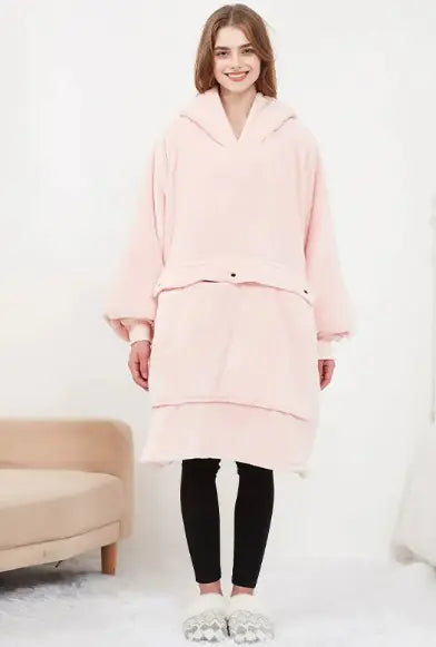 Heated Wearable Blanket Hoodie | Cozy, On-Demand Warmth for Everyday Comfort