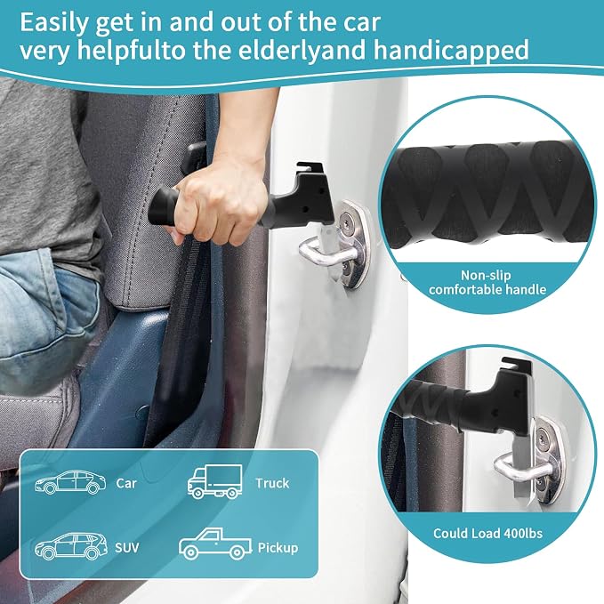 Car Door Assist Handle & Leg Lifter Kit – alternate view 2