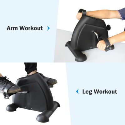 Manual Mini Pedal Exerciser | User-Powered Movement for Arms & Legs
