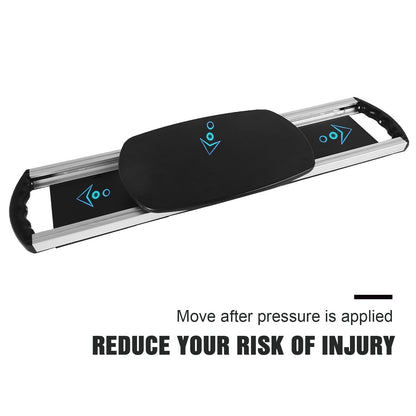 Sliding seat transfer board for bed and wheelchair transfers