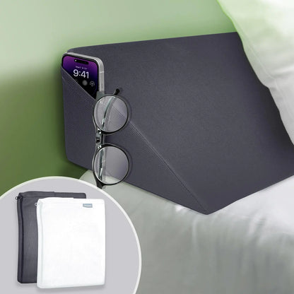 Bed Wedge Gap Filler Pillow | Headboard Support & Sleep Comfort | Reflex Mobility