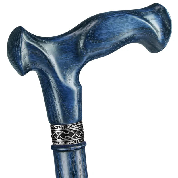 Asterom Vesper Ergonomic Wooden Walking Cane | Handcrafted Oak Cane