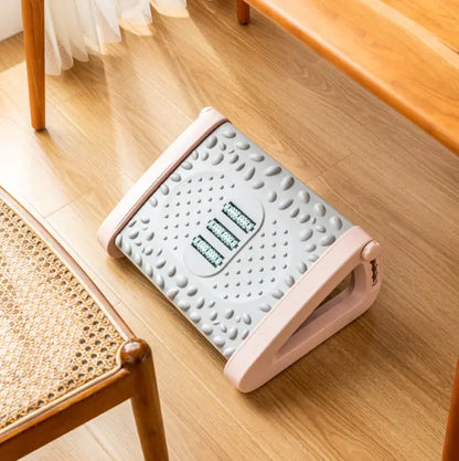 Ergonomic Office Footrest Mat | Foot Massage & Comfort Support