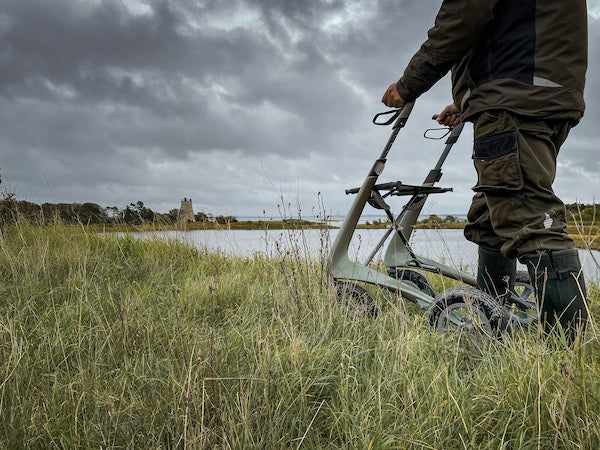 byACRE Carbon Overland Rollator Walker | Lightweight All-Terrain Rollator