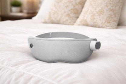 Heated & Cooling Eye Massager Mask | Vibration Therapy for Eye Strain & Sleep Support