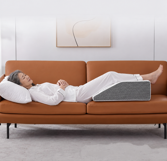 Leg Elevation Wedge Pillow | Knee & Lower Body Support for Restful Positioning