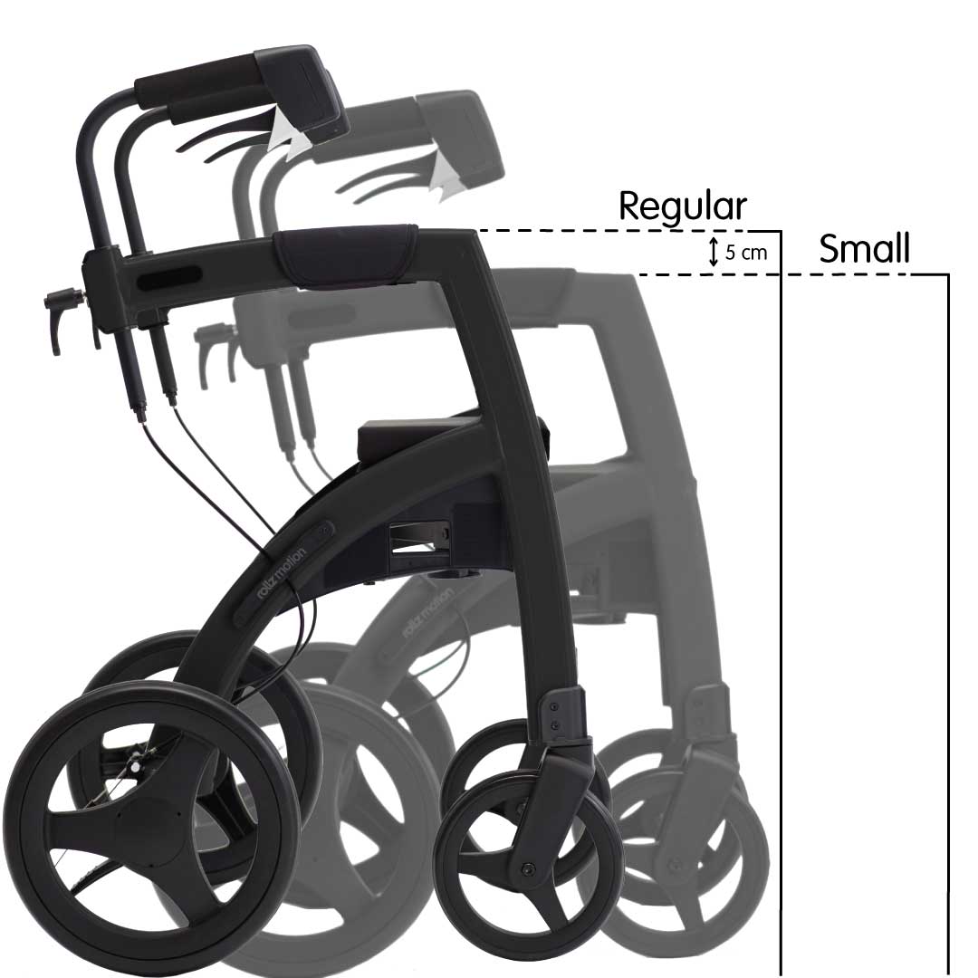 Rollz Motion Rollator Walker & Transport Chair – alternate view 10