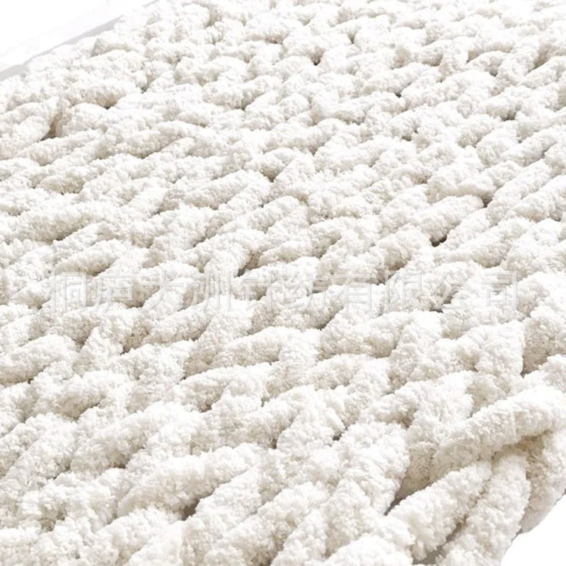 Weighted Knitted Wool Blanket | Calming Comfort for Rest & Relaxation