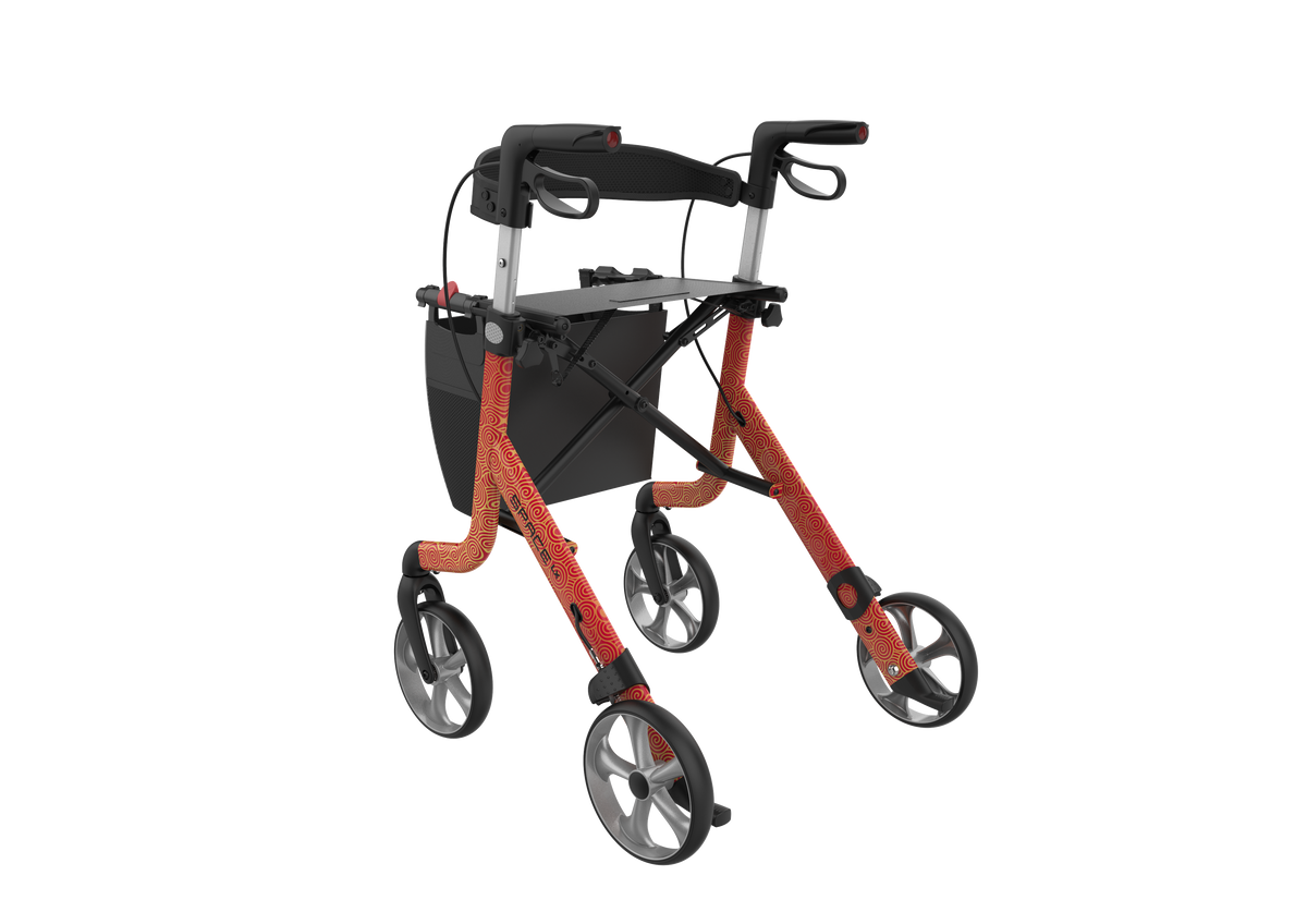 Rehasense Art Line Rollator Walker – rear view 2