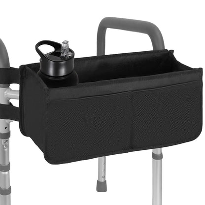 Foldable Walker Basket | Large-Capacity Storage with Stable, No-Tip Design