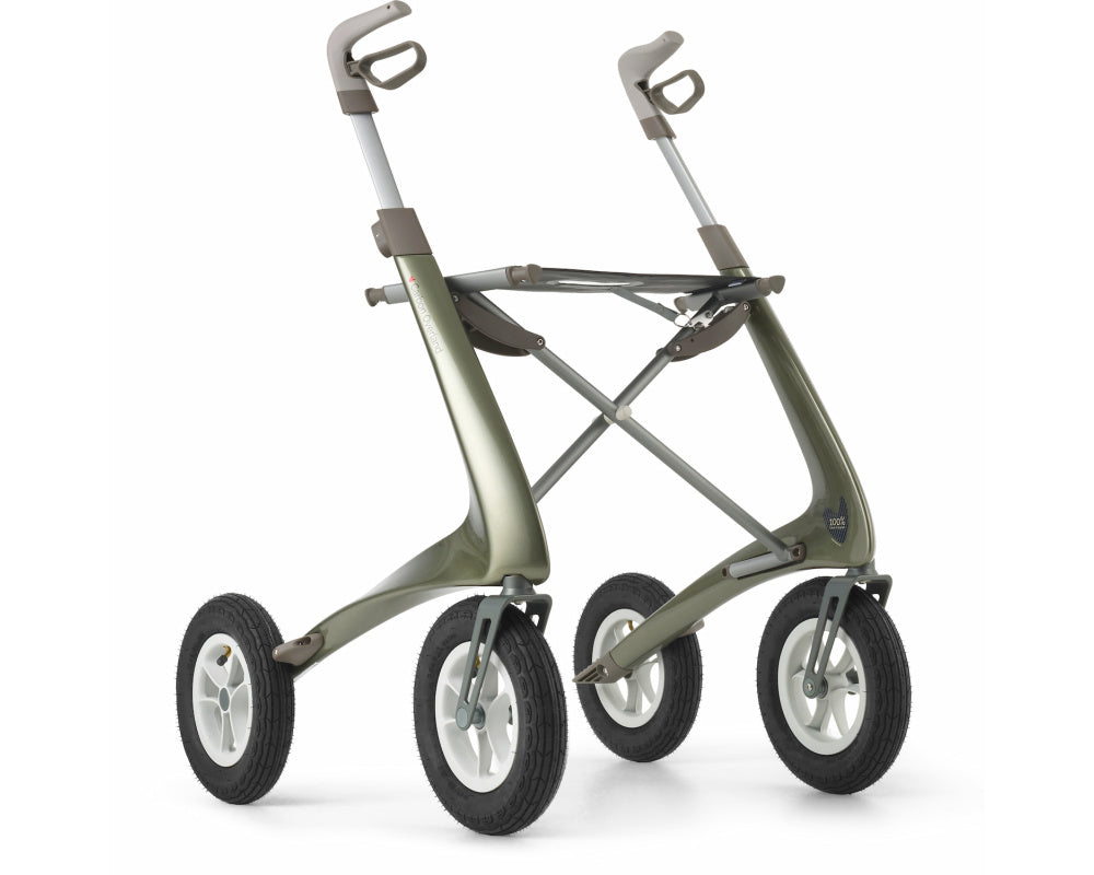 byACRE Carbon Overland Rollator Walker | Lightweight All-Terrain Rollator