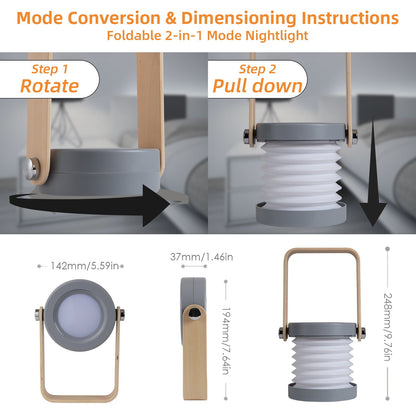 Lantern Light Night Light Telescopic Led Table Lamp Usb Light Portable Light