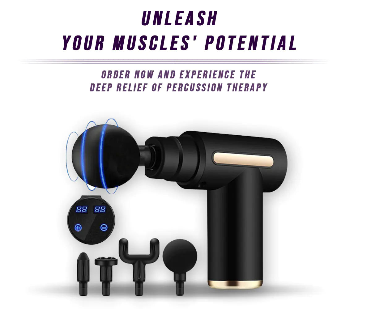 Percussion Massage Gun | Targeted Muscle Recovery & Daily Relief