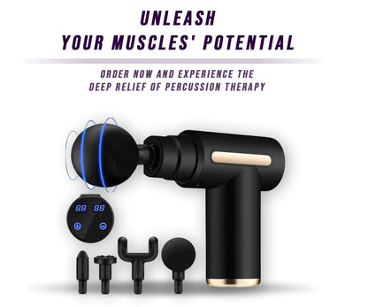 Percussion Massage Gun | Targeted Muscle Recovery & Daily Relief