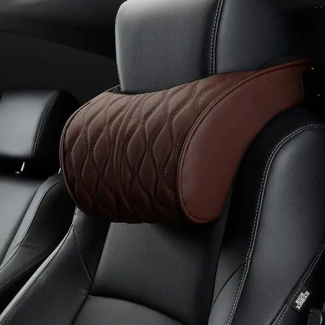 Car Neck Pillow & Lumbar Support Set | Ergonomic Comfort for Better Driving Posture