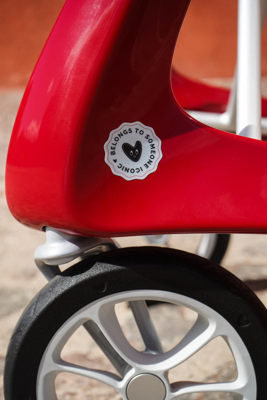 byACRE Reflective Stickers | Carbon Ultralight & Carbon Overland Rollator Frame Protection