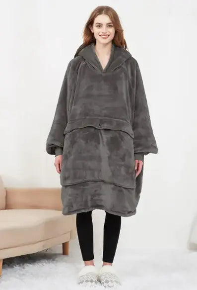 Heated Wearable Blanket Hoodie | Cozy, On-Demand Warmth for Everyday Comfort