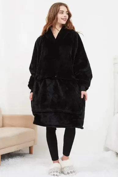 Heated Wearable Blanket Hoodie | Cozy, On-Demand Warmth for Everyday Comfort